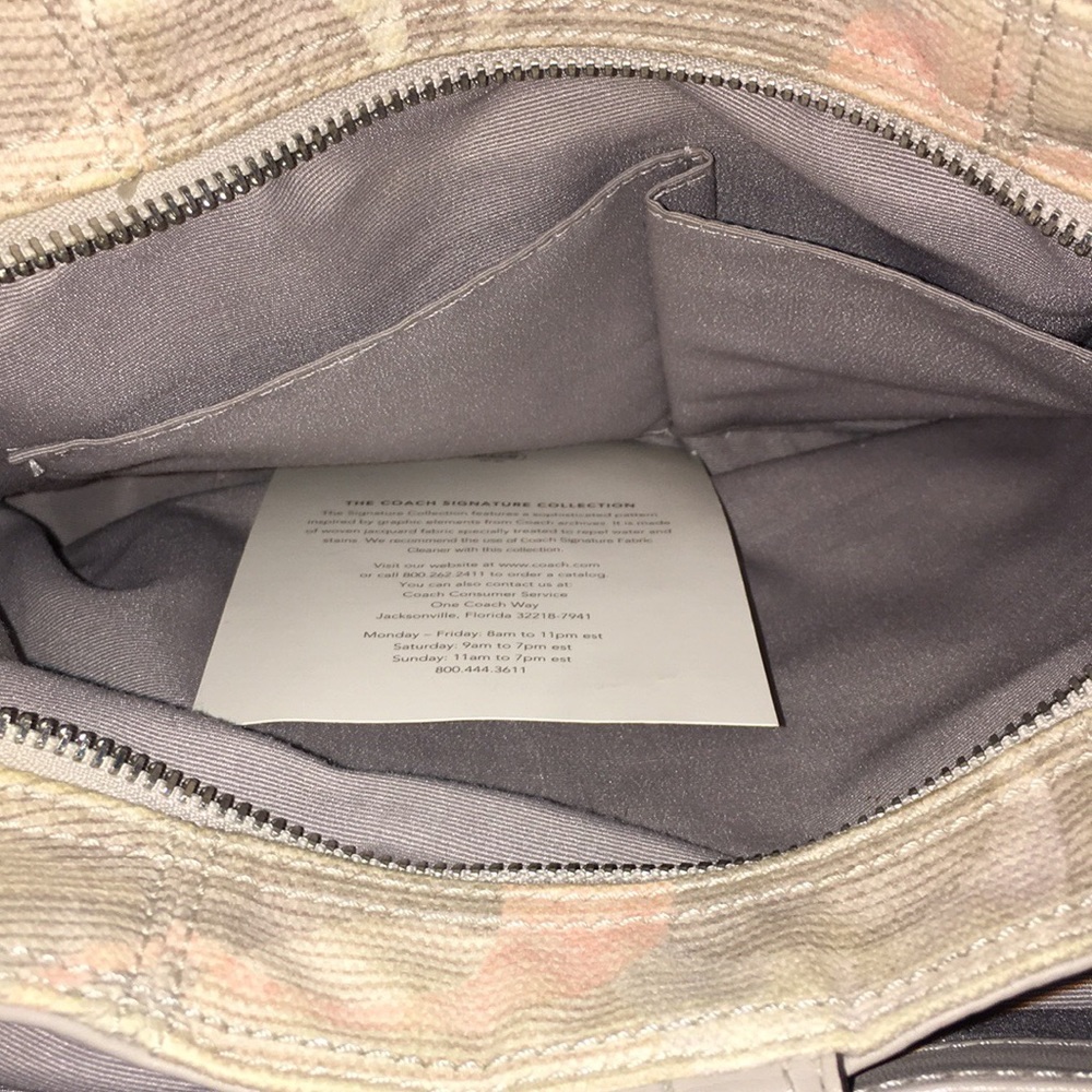 PASTEL COACH PURSE/HOBO - Picture 2 of 2